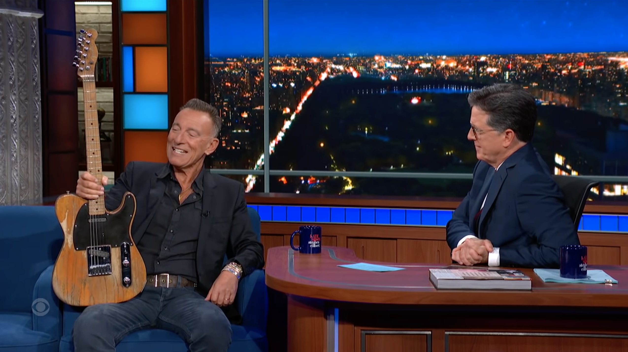 Bruce Springsteen on The Late Show with Stephen Colbert (Phil Petillo Shout Out)